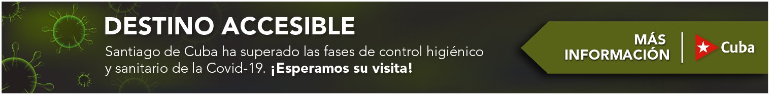Banner Informativo sobre el estado epidemiológico de Santiago de Cuba